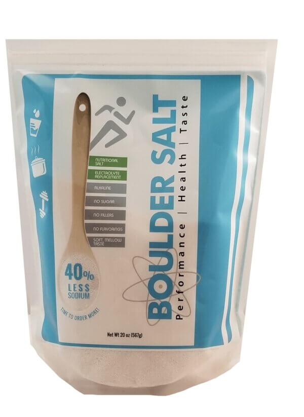 20 Oz Resealable Bag of Healthy Salt | Boulder Salt Company
