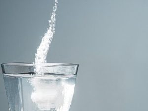 Boulder Salt pouring into water